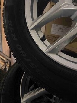 Alu kola orig. VOLVO 5x108 r18" + pneu 235/60 POSLEDNÍ - 2