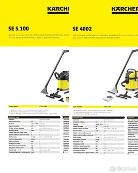 Půjčím tepovač Kärcher SE 5.100 - 2