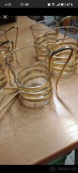 Retro skleničky na kávu - 2
