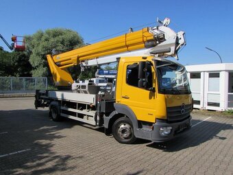 Autožeriav a plošina 37m/4000kg - 2