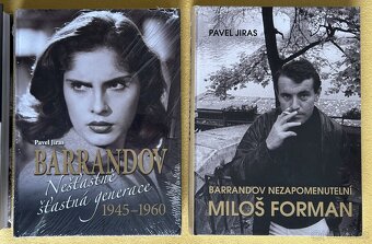 Knihy Barrandov, 4 díly plus Miloš Forman - 2