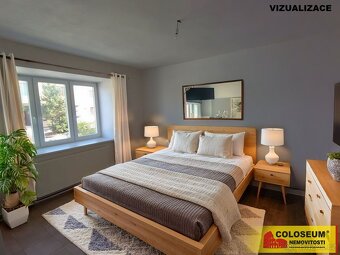 Rosice, pronájem bytu OV 2+1, 46 m2, rekonstrukce, sklep – b - 2