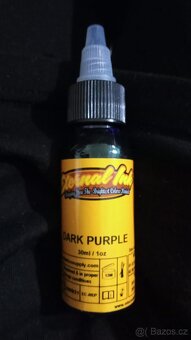 Barva na tetování DARK PURPLE 30 ml - 2