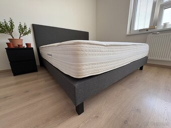 Čalouněná postel ENZIO Kansas Boxspring Standard 180x200 cm - 2