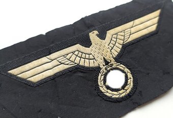 Originál nášivka orlice tankista Wehrmacht uniforma WH - 2