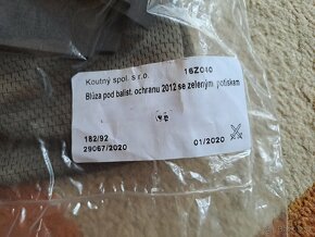 UBAX-blůza bod balistickou vestu - 2