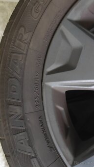 Originál alu disky Subaru 17" 5x100 et48 7JJ - 2