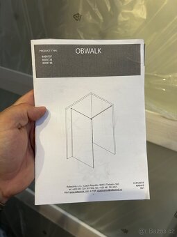 Roltechnik OBWALK sprchová zástěna 120x200 - 2
