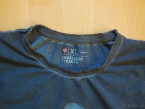 dámské Engelbert Strauss modré tričko kr.ruk obrázek XL-XXL - 2