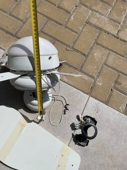 Stropní ventilátor se světlem – průměr cca 90 cm - 2