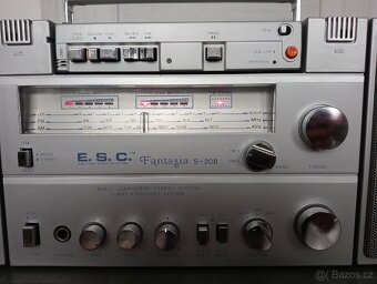 Prodám raritní boombox E.S.C. Fantasie S-208 - 2