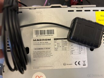 Multimediální autorádio Macron M-DL5000 s navigací – plně fu - 2