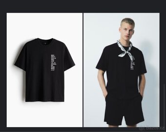Prodám nové pánské trička H&M – 52 ks - 2