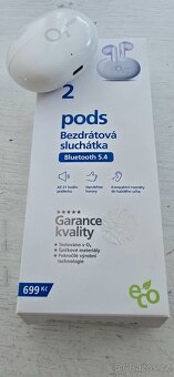 O2 pods Bluetooth málo používané - 2