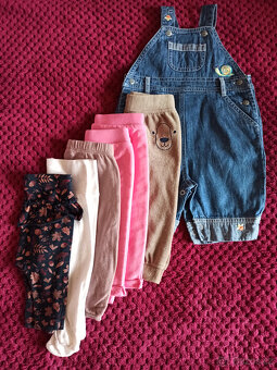 Oblečení na holčičku 62-68 - 2