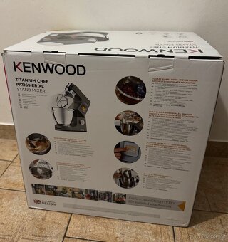 Kenwood Titanium XL – Nový robot s váhou, ohřevem a 2 mísami - 2
