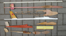 staré a nové vrtule kužel kolečko podvozek na modely letadlo - 2