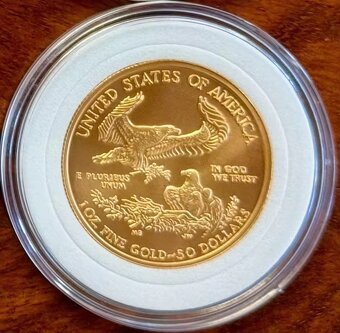 Zlatá mince 1 oz American Gold Eagle - 2