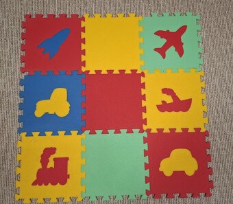 Pěnové puzzle doprava - 2