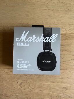 Sluchátka Marshall Major IV Bluetooth černá - 2