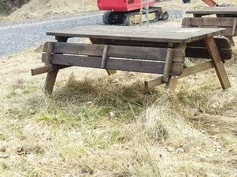 Dřevěný zahradní nábytek - 2