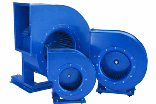 Radiálne ventilátory vzduchu - 2