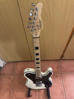 SCHECTER OLYMPIC WHITE KYTARA NOVÁ KRASAVEC - 2