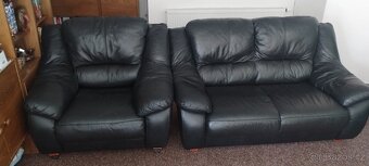 Kožena sedací souprava - 2