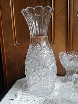 Starožitné broušené sklo - 2