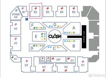 Clash 17 - 4 vstupenky (B2) - 2