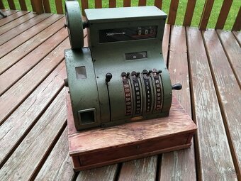 Stará pokladna – funkční, stylový retro doplněk - 2