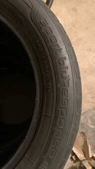 4x letní pneu Dunlop sport bl. o rozměrech 205/55 R16. - 2
