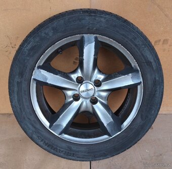 Sada alu kol Dezent 7Jx16H2 - pneu Bravuris 5 - 205/55 R16 - 2