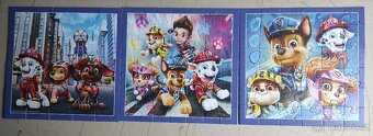 4x dětské puzzle Ravensburger, Hape, Trefl (Tlapková patrola - 2