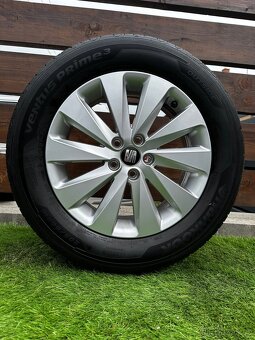 Alu kola 5x100 r16 s letním pneu (atol) - 2