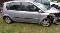 renault megane scenic 1,6i,83kw,náhradní díly,2005 - 2