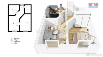 Prodej bytu 2+kk, 39 m², Kladno, ul. Holandská - 2