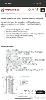 Zásobník teple vody - 2