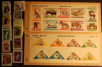 Nabízím známky fauna a flóra - 2