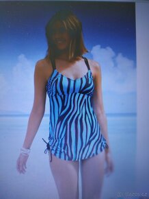 Tyrkysově modré tankini Rainbow vel.40 - nové - 2
