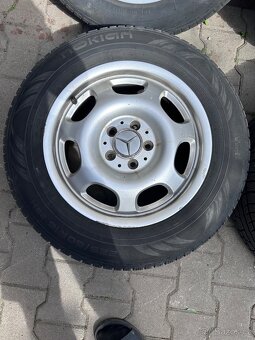 Zimní originální sada alu kol Mercedes Benz E W211 R16 - 2
