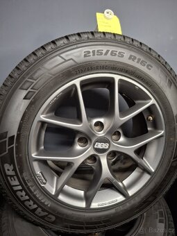 Alu kola BBS, R16 + zimní pneu 215/65 R16 - 2