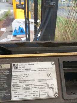 vysokozdvižný vozík Hyster 2t - 2