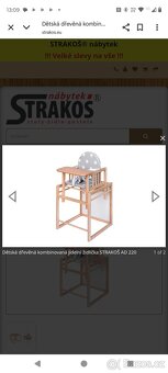 Dětská jídelní židlička - 2