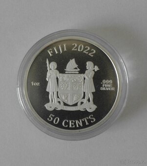 Stříbrná mince Jurský svět 2022 - 2