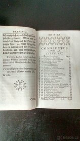 Staré historické knihy latina - 2