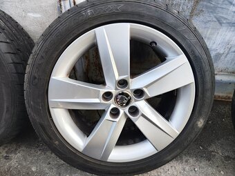 16"letní alu sada Rock 5x100 origo Škoda Fabia 3 Rapid Polo - 2
