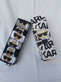 Pánské ponožky Karl L, celkově 6 párů v balení, vel. 41 - 45 - 2