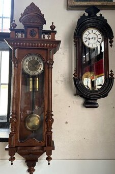 Velké 135 cm hodiny Gustav Becker. - 2