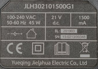 2 kusy baterií 18V Li-Ion 1500 mAh z AKU šroubováku Kawasaki - 2